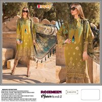 Fepic Rosemeen Maria B Vol 2 Heavy Rayon Printed With Work Pakistani Suit Catalog