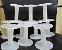 White Plastic Spools Empty Wire Spools Thread String Bobbin
