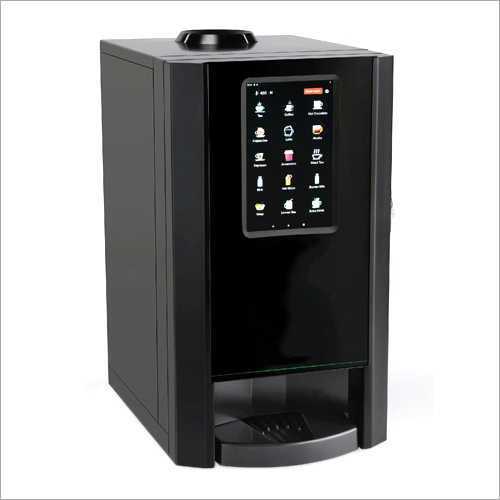 Black Electric Tea Vending Machine