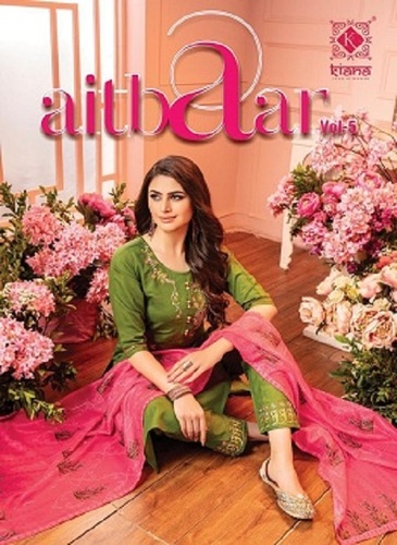 Kiana Aitbaar Vol 5 Chanderi Silk Readymade Suit Catalog