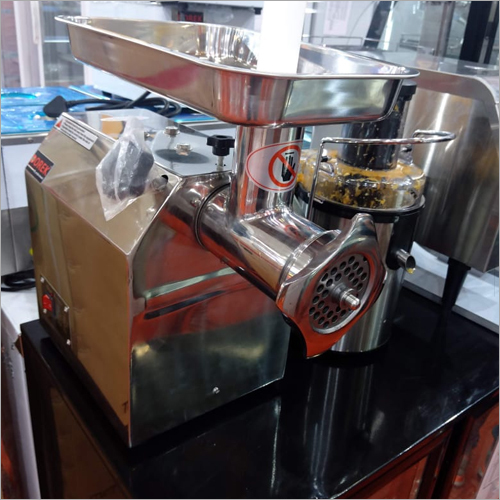 Electric Meat Mincer - Stainless Steel, 40X30X45Cm, 200Kg/Hr | Durable Build, Easy Cleaning, Efficient Grinding, Powerful Motor, 1.5 Hp