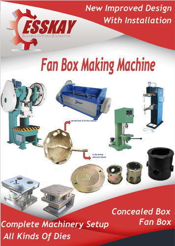 Electrical Fan Box Making Machine