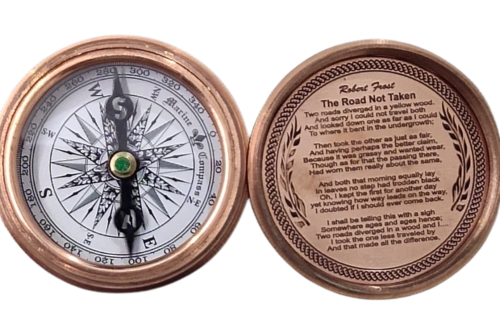 Copper Antique Compass
