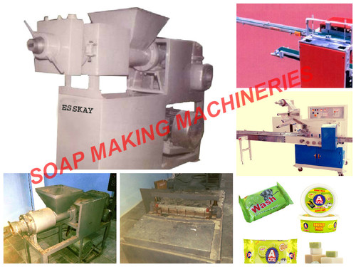 Detergent Cake Making Machine  Detergent Cake Making Plant Manufacturer  from Ahmedabad