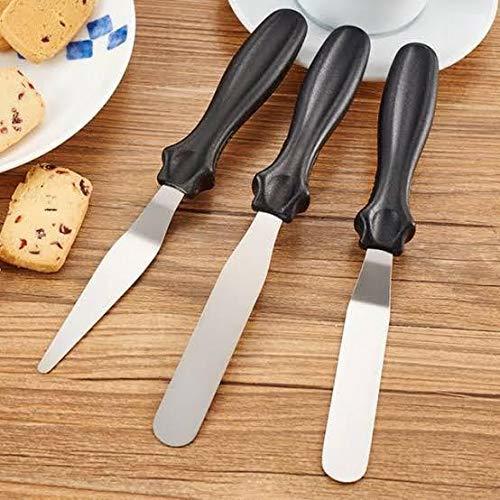 Multi Function Cake Icing Spatula Knife Set of 3 Pieces