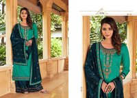 Kessi Safari Vol 3 Jam Silk With Embroidery Work Dress Material Catalog