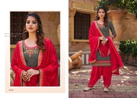 Kessi Patiyala House Vol 82 Jam Silk With Work Dress Material Catalog