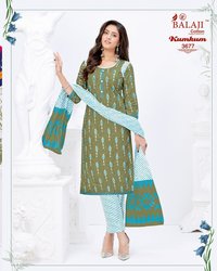 Balaji Cotton Kum Kum Vol 24 Cotton Printed Dress Material Catalog