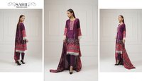 Sahil Printed Lawn Karachi Print Pakistani Style Suits Catalog