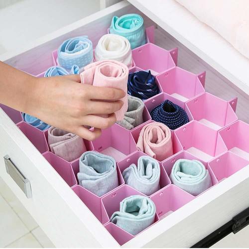 Closet Organizer Drawer Dividers Plastic Partition Cabinet Clapboard