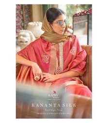 Rajtex Kananta Banarasi Silk Party Wear Printed Saree Catalog
