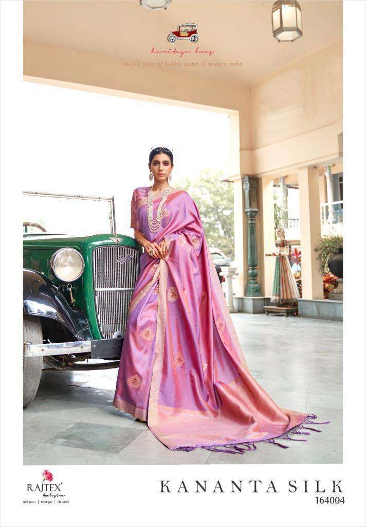 Rajtex Kananta Banarasi Silk Party Wear Printed Saree Catalog