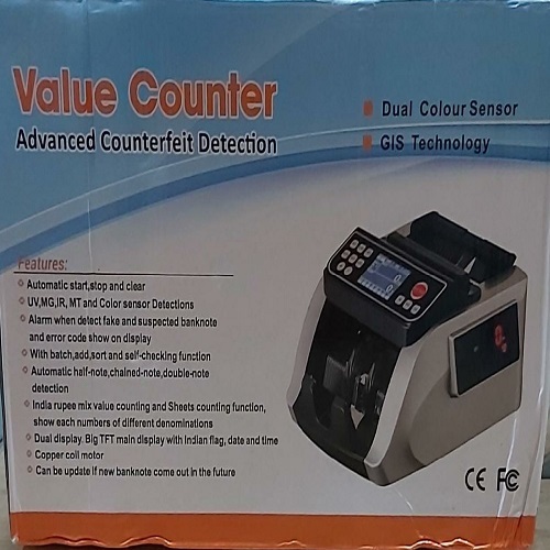 Mix Note Currency Counting Machine with Fake Note Detector