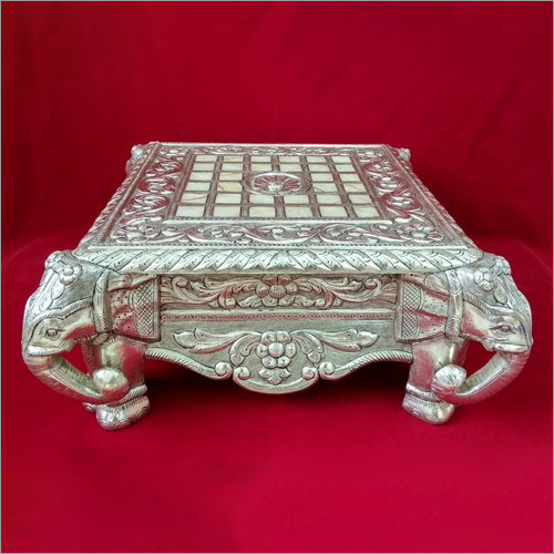 Elephant Garmen Silver Chowki