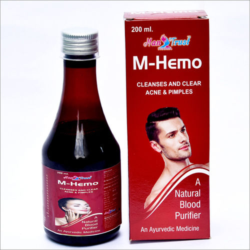 M-Hemo Cleanses and Clear Acne and Pimples Syrup