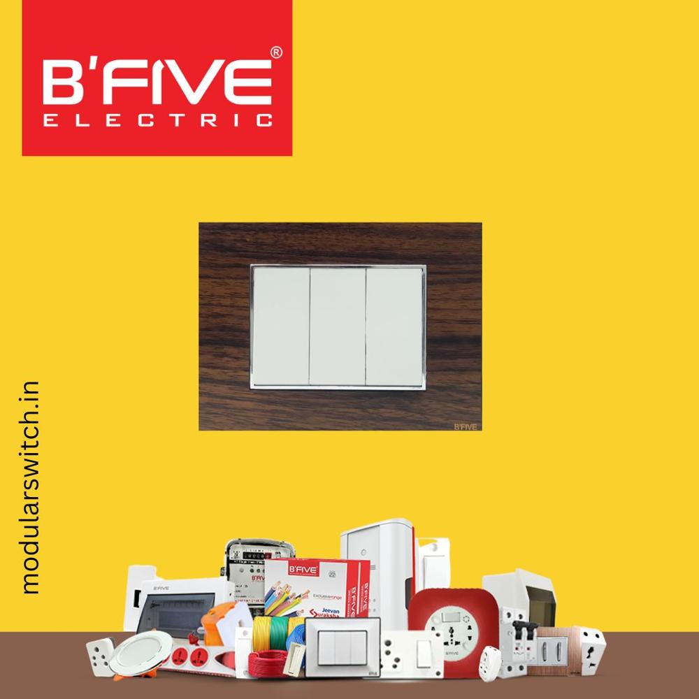 Switch Plate | Forest Wood Plate - Color: White