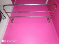 Silver Bathroom  Towel Hanger