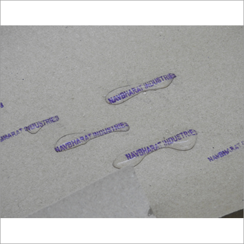 Water Repellant Chemical Coated Paper