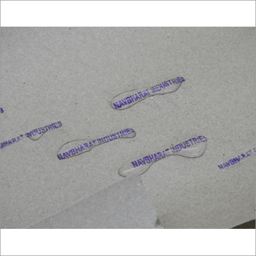 White Water Repellant Chemical Coated Paper