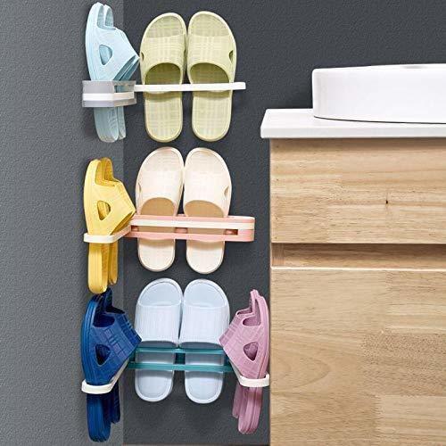 Multifunction Folding Slippers/Shoes Hanger Organizer Rack