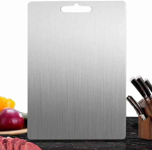 Chopping Board Steel (14.5 * 9.5 Inch)