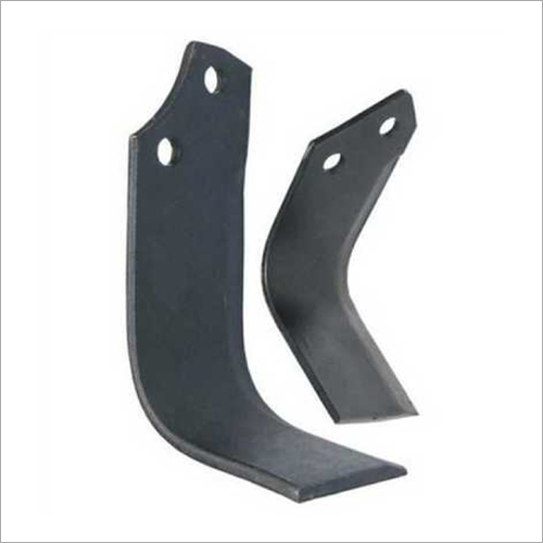 Rotavator Blade - Born Steel, Thickness 7mm, Weight 1 kg | C Type Design, High Strength, Compact Build for Agricultural Use