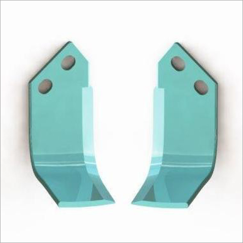 Rotavator Blade - Iron C Type | High Carbon Material, 1 Kg Weight, General Use in Agriculture, Born Steel Construction