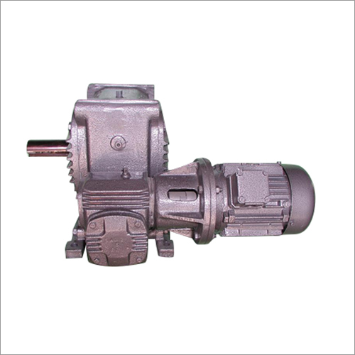 Double Reduction Worm Geared Motor Worm Gearbox By SHANTHI GEARS LIMITED
