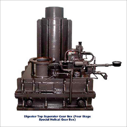 Digester Top Separator Gearbox