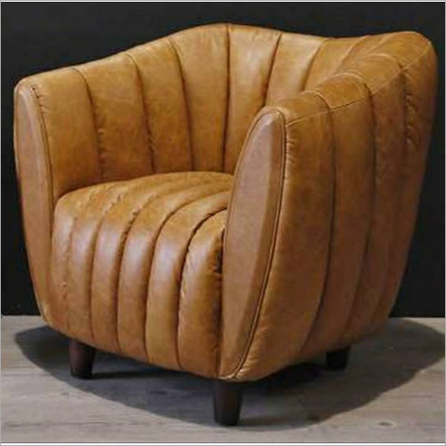 Single Seat Leather Sofa