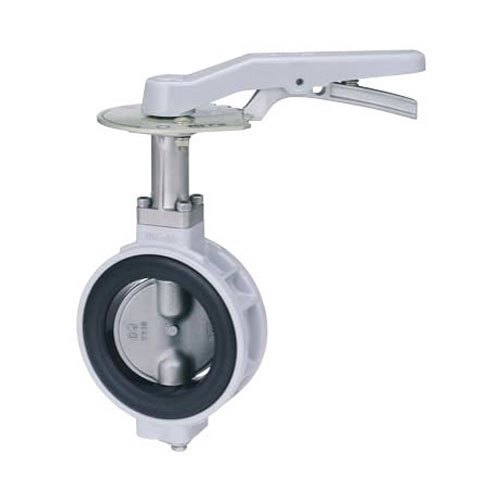 Aluminum Alloy Butterfly Valve SS Disc Lever Operated