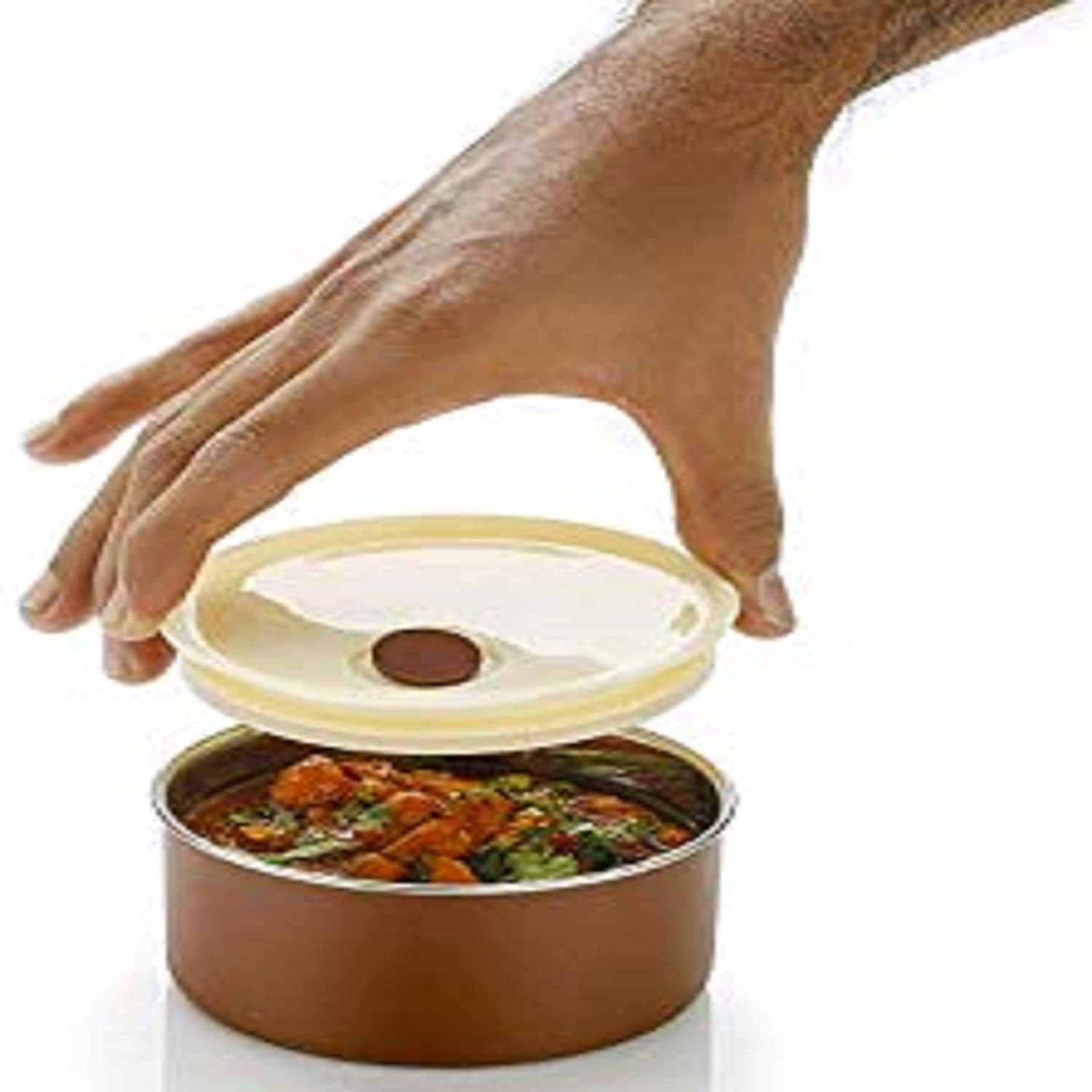 Lunch Box Set With Round Bag