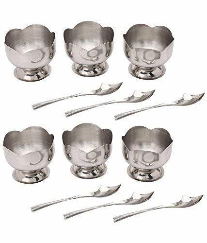 Steel Ice Cream Cup (6 PCS)