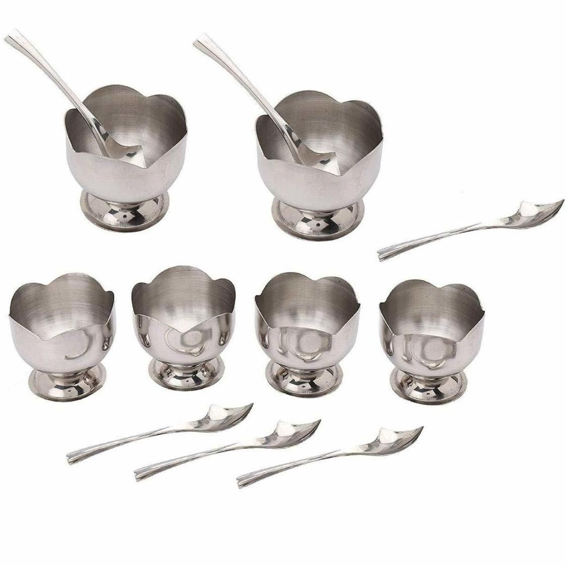 Steel Ice Cream Cup (6 PCS)