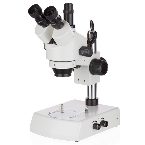 Trinocular Stereo Zoom Microscope - 6.3x to 50x Magnification Range | Continuous 3D Image Display for Medical, Forestry, Zoology, and Precision Electronics Repair