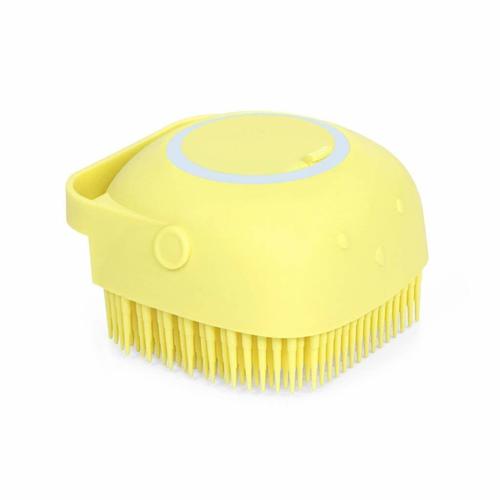 Silicone Massage Bath Body Brush Soft Bristle With Shampoo