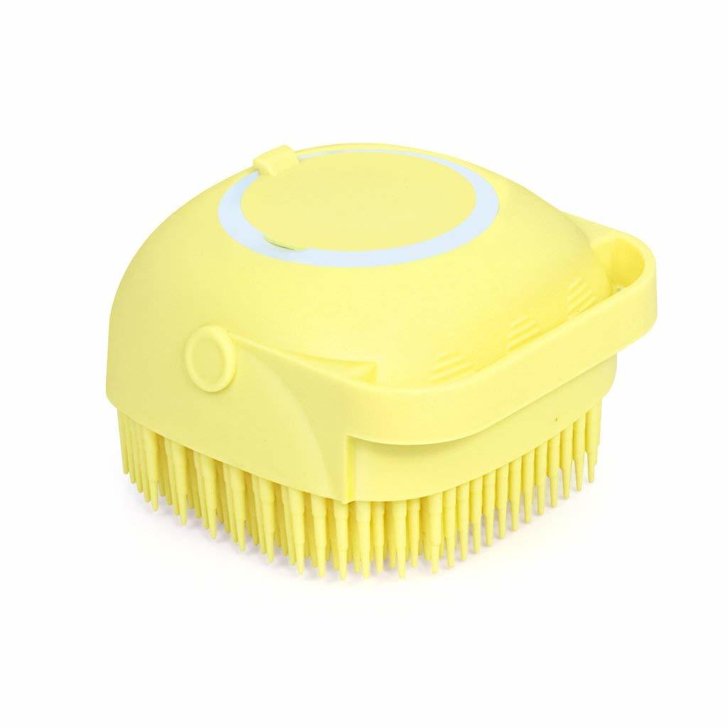 Silicone Massage Bath Body Brush Soft Bristle With Shampoo