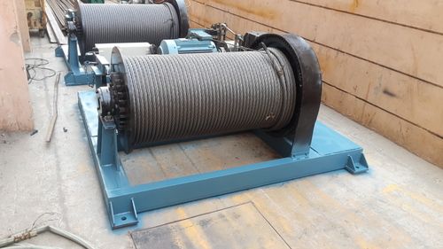 Electric Winch Machine Capacity: 1 Ton/Day