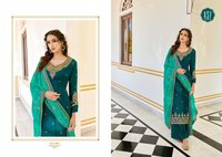 Rsf Neera Silk With Work Designer Salwar Suit Catalog