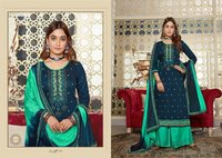 Panch Ratna Poshak Jam Silk With Work Dress Material Catalog