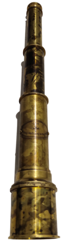 Antique Nautical Brass Telescope