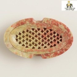 Stone Oval Soap Dish