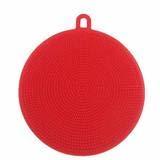 Silicone Dish Scrubber Sponge Mildew Free, Non Stick,