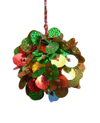 Multicolor Party Decoration Christmas Hanging Ball