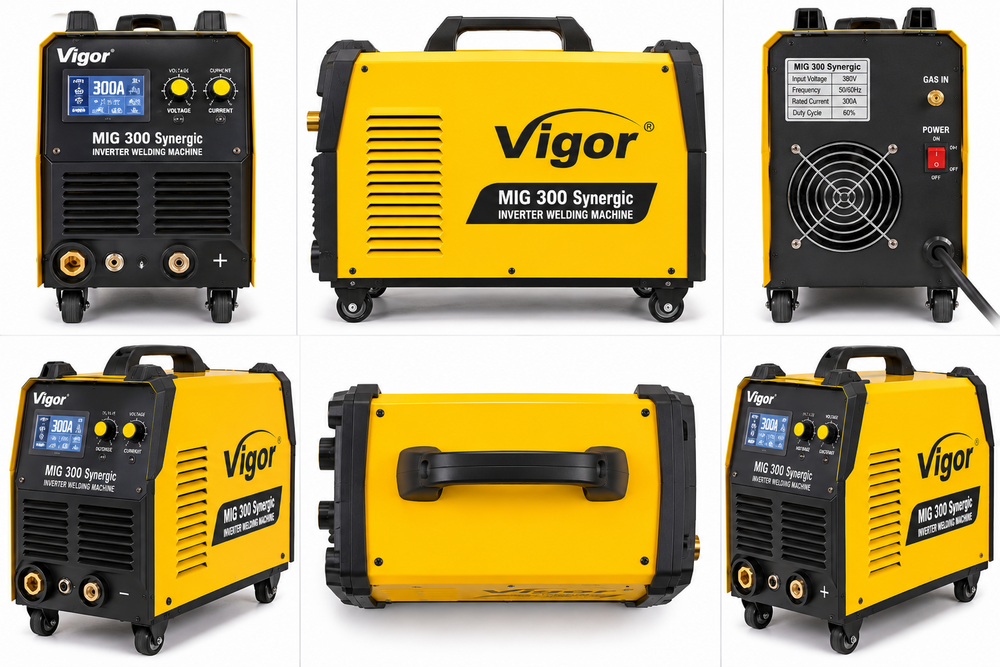 Mig 300 Synergic Welding Machine - Frequency: 50/60 Hz
