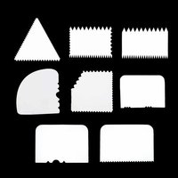 Cake Scraper Icing Smoother Tool For Cake Decorating