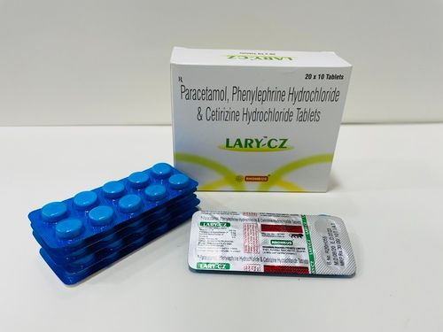 Paracetamol & Phenylephrine Hcl with Cetirizine HCL