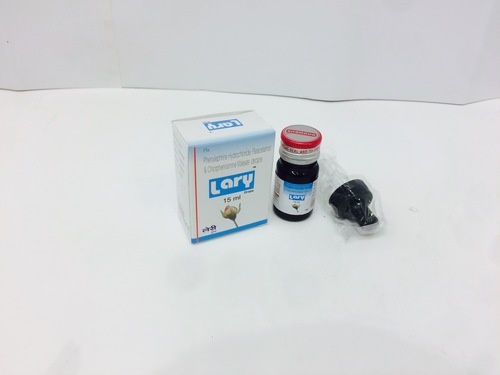 Phenylephrine 2.5mg, CPM 1mg, & Para 125 mg/1 ml