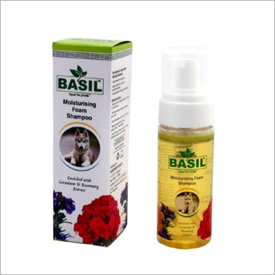 Basil Paraben Free Moisturising Foam Shampoo