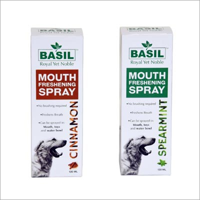 Basil Cinnamon -Spearmint Mouth Freshening Spray